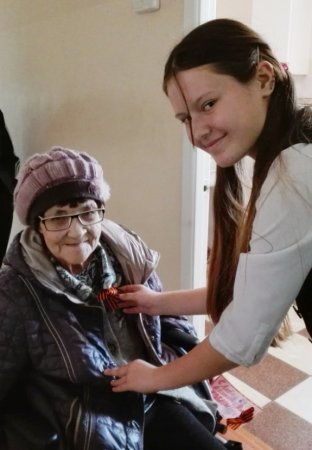 Акция, посвящённая 72-й годовщине Великой Победы Акция, посвящённая 72-й годовщине Великой Победы