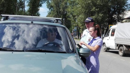 В Колпашеве прошла акция "Детское кресло"