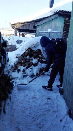 Акция по уборке снега