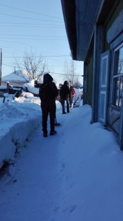 Акция по уборке снега