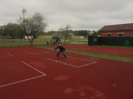 Личное первенство по городошному спорту.