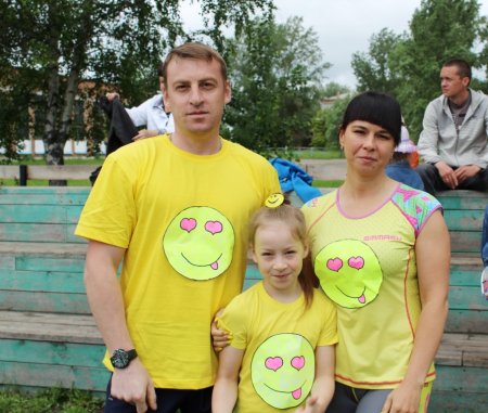 Дружная, спортивная семья