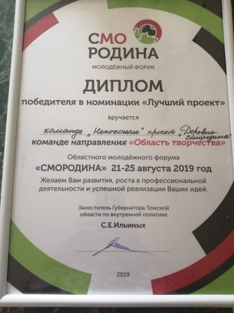 Молодежный форум «Смородина» Молодежный форум «Смородина»