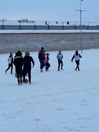 Открытие зимнего футбольного сезона Открытие зимнего футбольного сезона