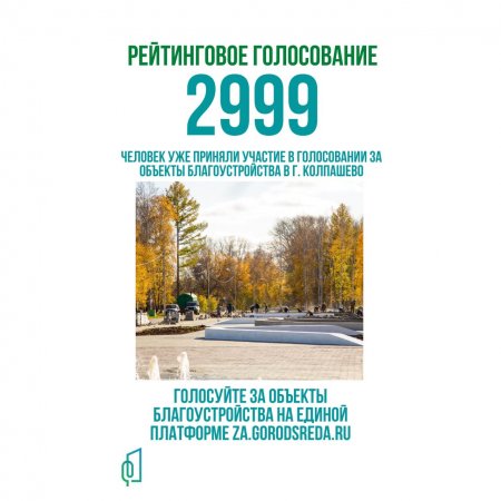 В Колпашевском районе почти 3 тысячи человек проголосовали за объекты благоустройства