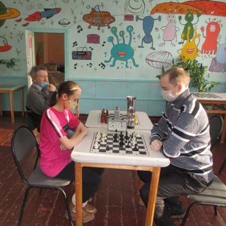 Турнир по шахматам в честь Дня Победы.