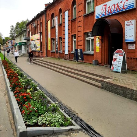 Благоустроен тротуар по ул.Белинского в г.Колпашево